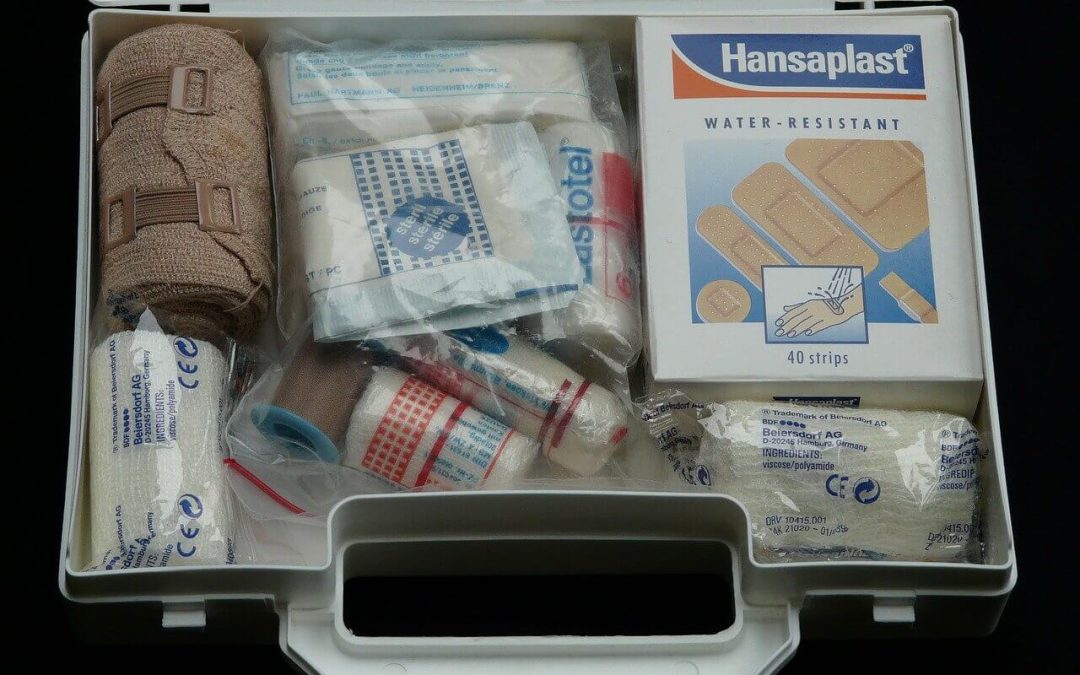a first aid kit contains home safety essentials